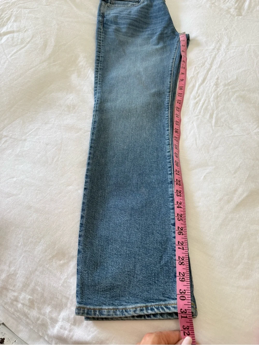 J.Crew | Men's 34x31 | Medium Wash Blue 770 Straight Fit Denim Jeans | Stretch